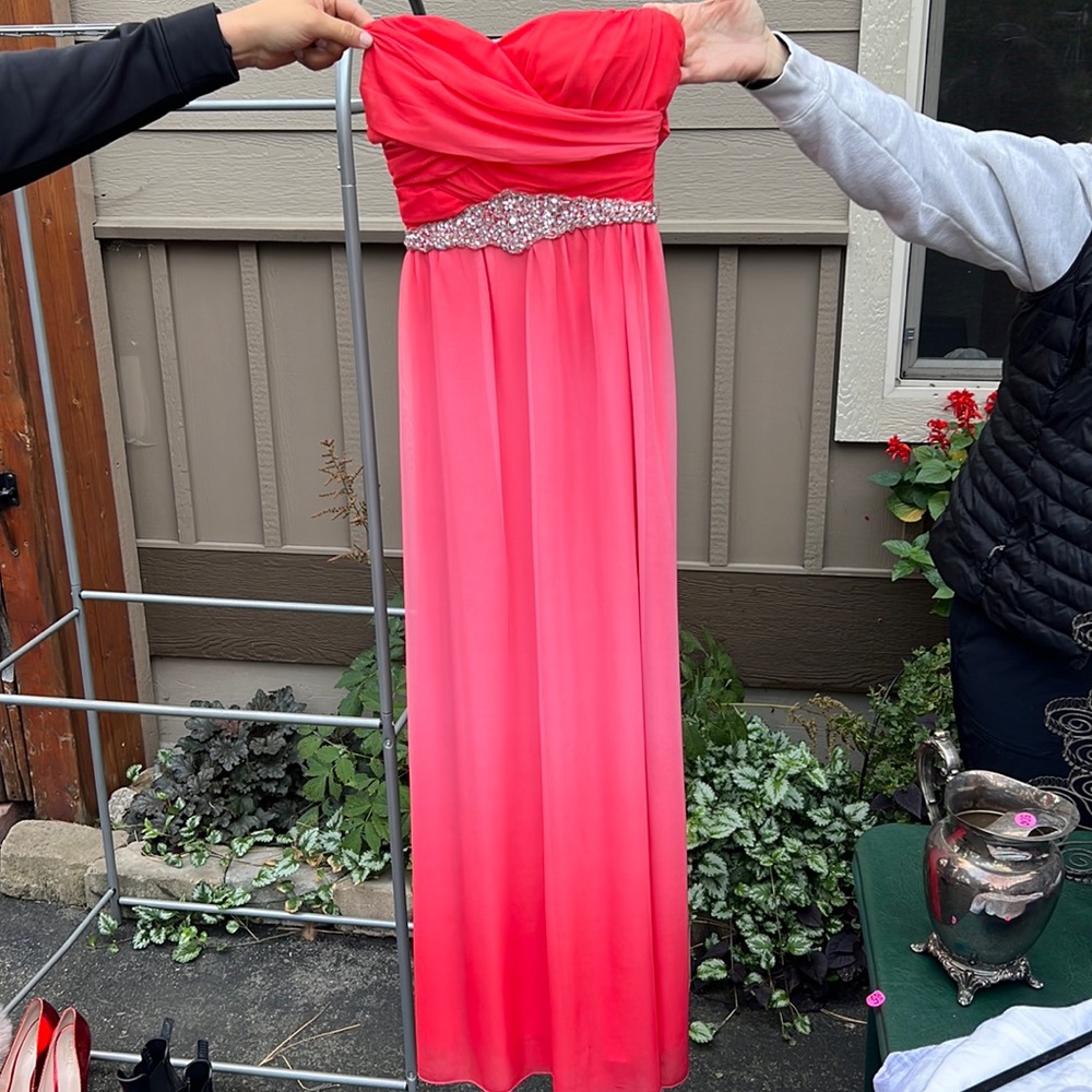 Pink Ombré Formal Dress
